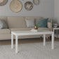 Parsons Hollow Core Coffee Table with Large Top - Black Oak