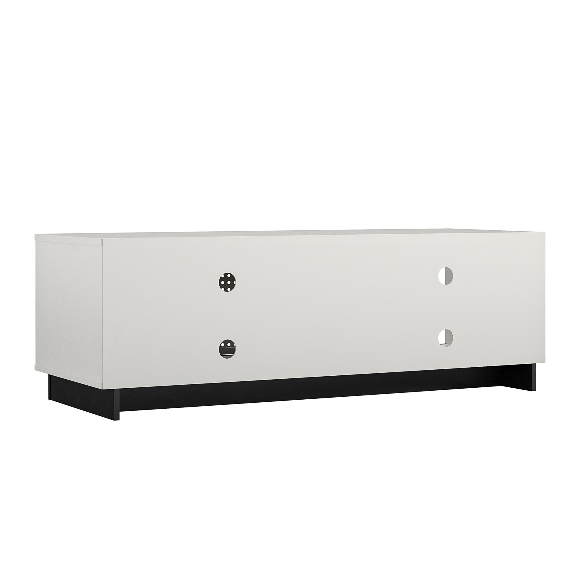 Glitch Gaming TV Stand for TVs up to 60 Inch with LED Lights - White