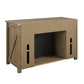 Farmington Electric Fireplace TV Console for TVs up to 50 Inch - Natural