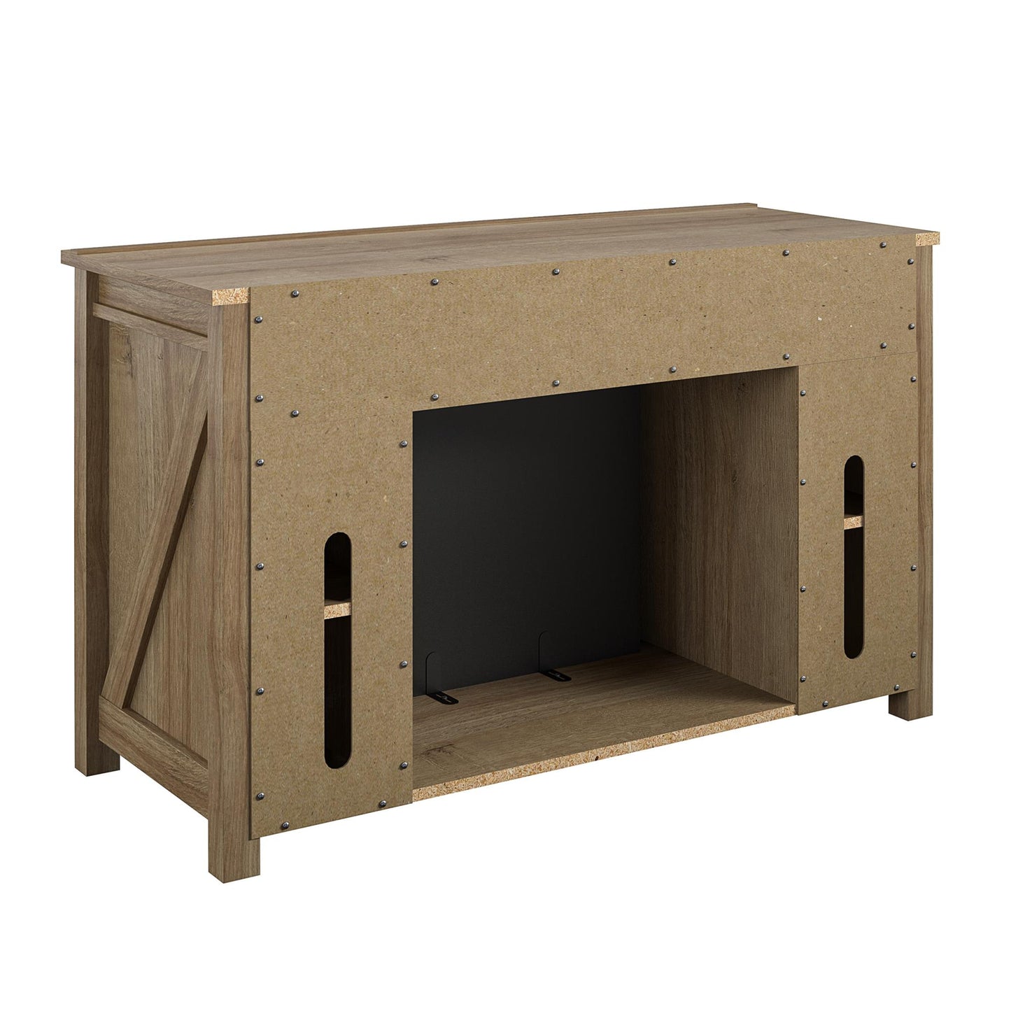 Farmington Electric Fireplace TV Console for TVs up to 50 Inch - Natural