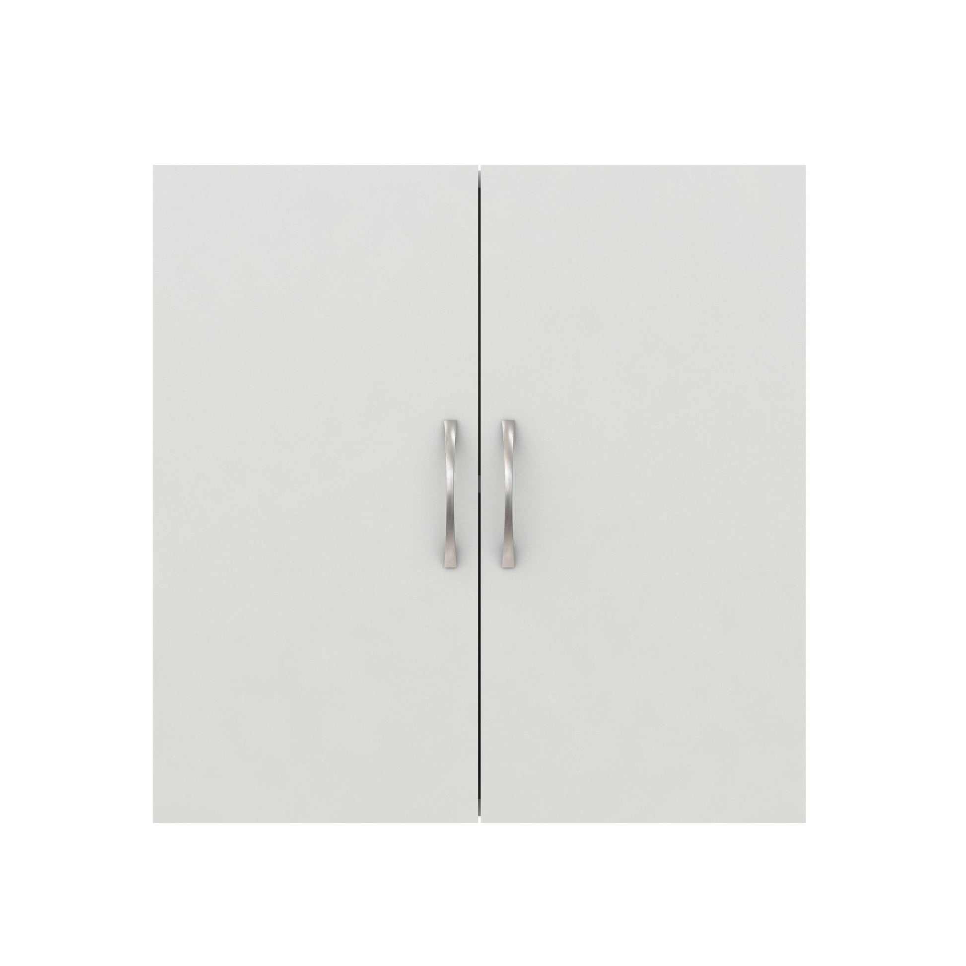 Basin 24 Inch 2 Door Wall Storage Cabinet  - White
