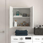 Basin 24 Inch 2 Door Wall Storage Cabinet  - White