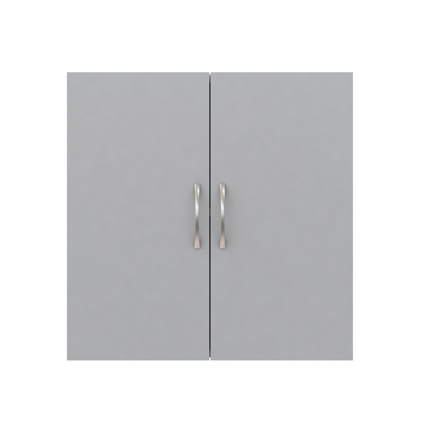 Basin 24 Inch 2 Door Wall Storage Cabinet  - Dove Gray