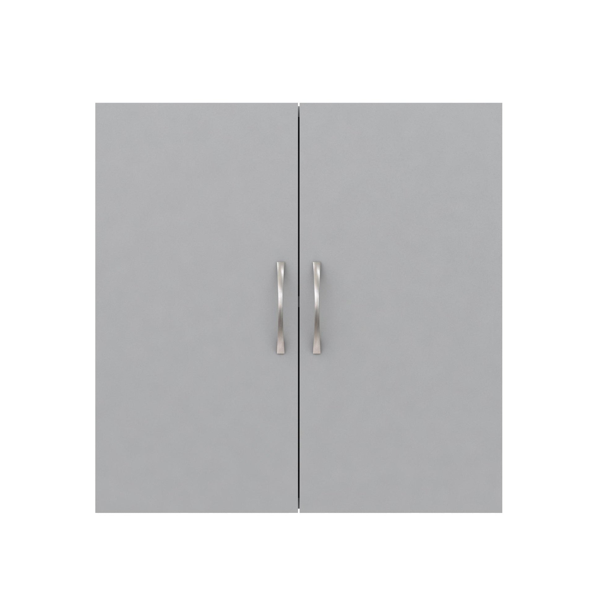 Basin 24 Inch 2 Door Wall Storage Cabinet  - Dove Gray