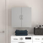 Basin 24 Inch 2 Door Wall Storage Cabinet  - Dove Gray