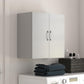 Basin 24 Inch 2 Door Wall Storage Cabinet  - Dove Gray