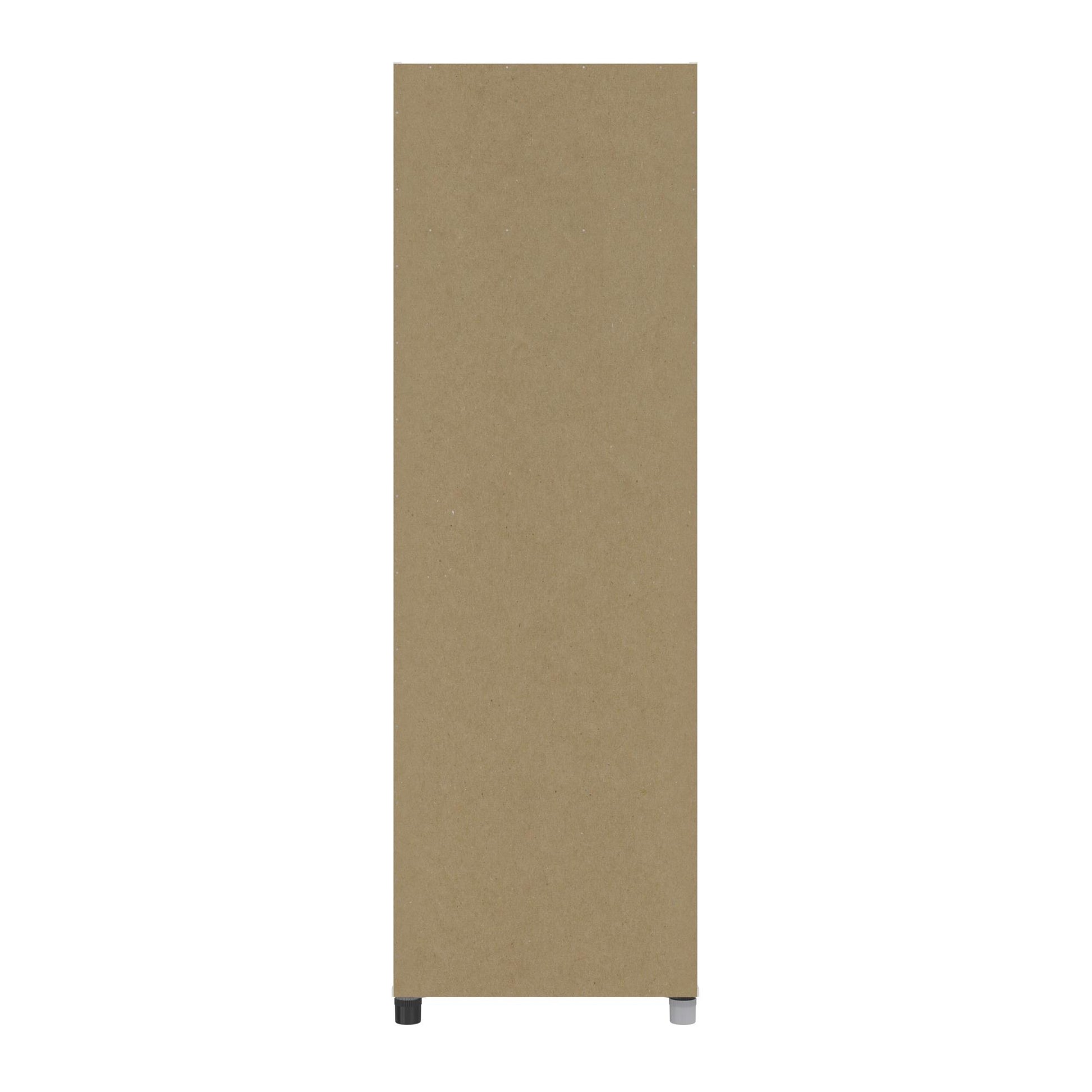 Basin 23.5 Inch Closed Storage Cabinet - White