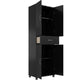 Basin 23.5 Inch Closed Storage Cabinet - Black