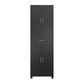 Basin 23.5 Inch Closed Storage Cabinet - Black