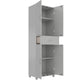 Basin 23.5 Inch Closed Storage Cabinet - Dove Gray