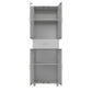 Basin 23.5 Inch Closed Storage Cabinet - Dove Gray