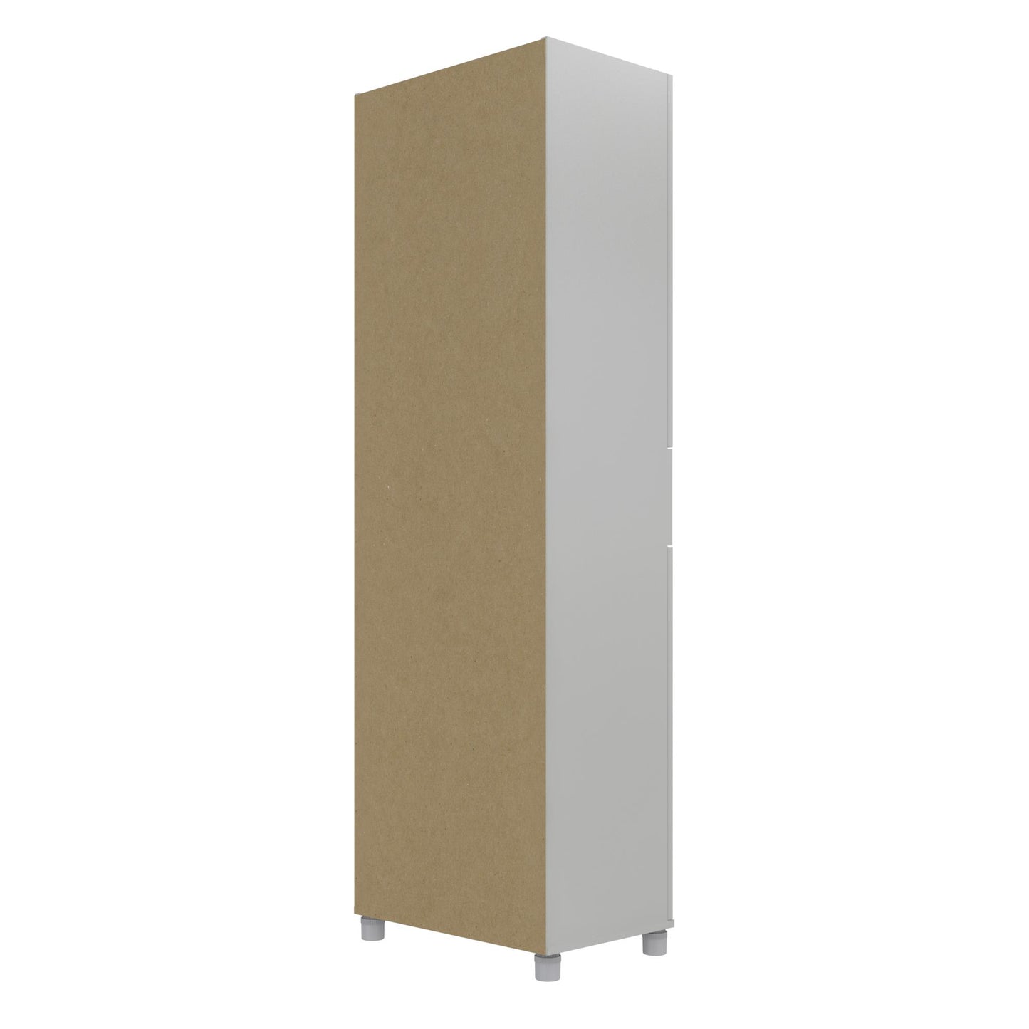 Basin 23.5 Inch Closed Storage Cabinet - Dove Gray