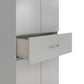 Basin 23.5 Inch Closed Storage Cabinet - Dove Gray
