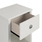Rowan Valley Arden 1 Drawer Kids’ Nightstand with Open Cubby Space - White