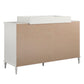 Rowan Valley Arden 6 Drawer Changing Dresser with Topper - White