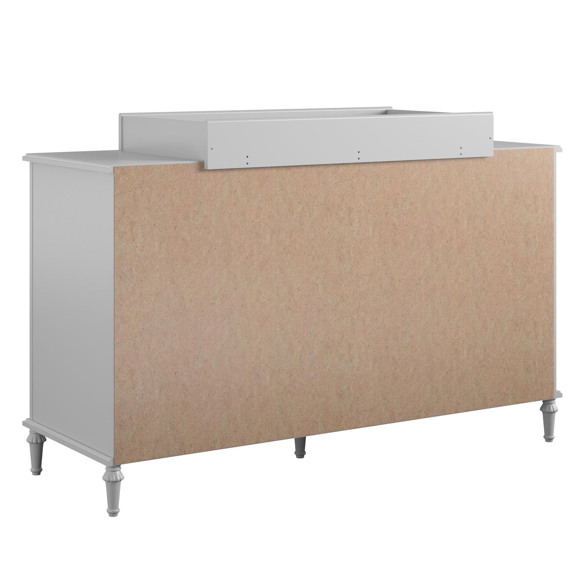 Rowan Valley Arden 6 Drawer Changing Dresser with Topper - Dove Gray