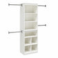 Systembuild Evolution Closet Storage System - White