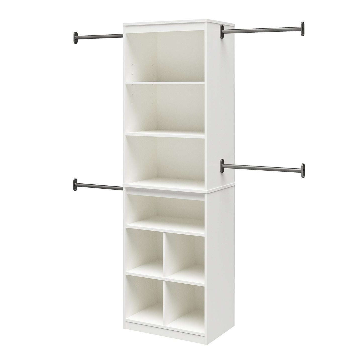 Systembuild Evolution Closet Storage System - White