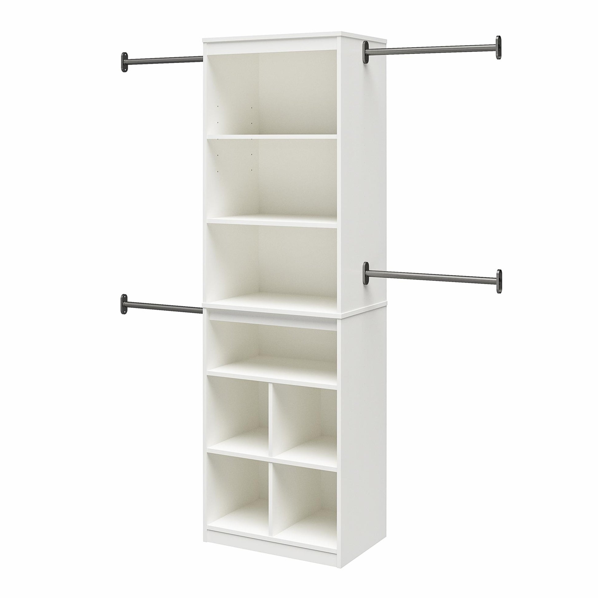 Systembuild Evolution Closet Storage System - White