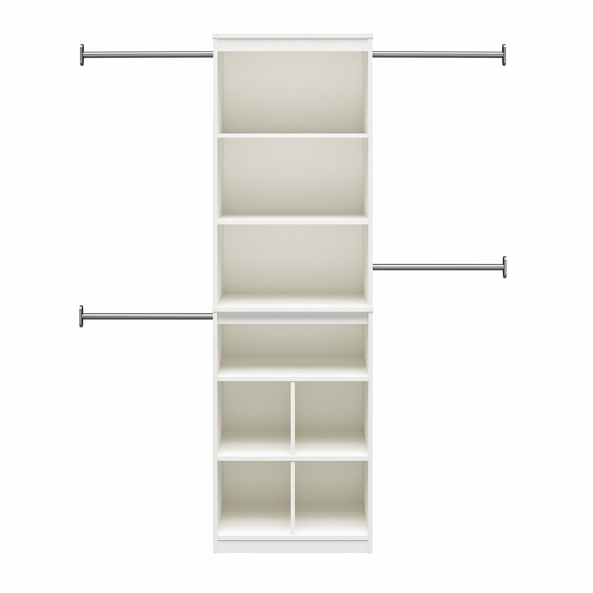 Systembuild Evolution Closet Storage System - White