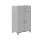Basin 24 Inch 2 Door Base Storage Cabinet - Dove Gray