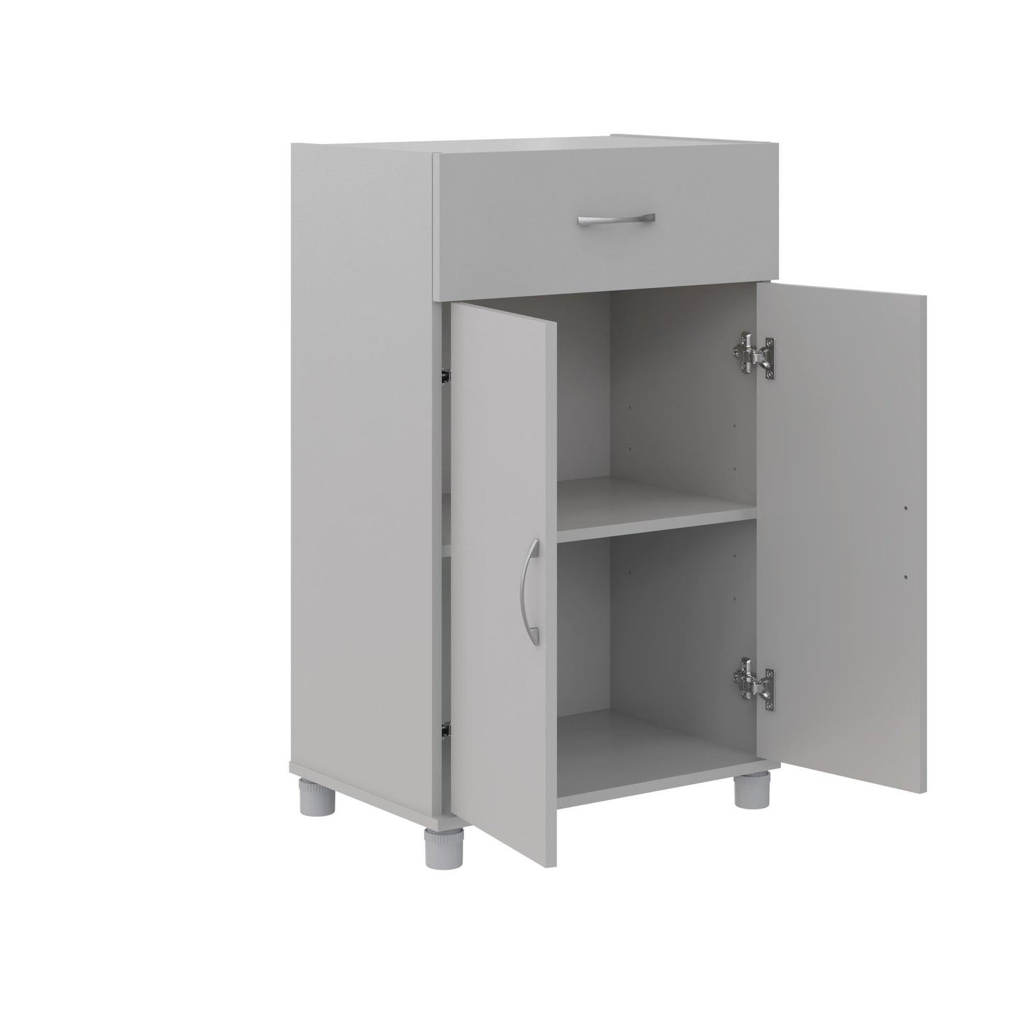 Basin 24 Inch 2 Door Base Storage Cabinet - Dove Gray