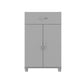 Basin 24 Inch 2 Door Base Storage Cabinet - Dove Gray
