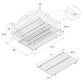 Tokyo Metal Daybed and Trundle Set with Metal Slats - Bronze - Full