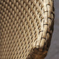 3 Piece High Top Bistro Wicker Patio Table and Chairs Set - Brown