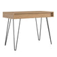 Concord Computer Desk with Storage, Natural/Black - Natural