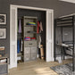 Nova Grow with Me Adjustable Kids’ Closet Organizer System - Gray Oak