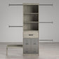 Nova Grow with Me Adjustable Kids’ Closet Organizer System - Gray Oak
