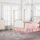 Monarch Hill Clementine 3 Drawer Dresser with Clear Acrylic Handles - Ivory Oak