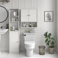 Basin 14 Inch Linen Storage Tower  - White