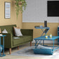 Regal Coffee Table, Blue - Blue