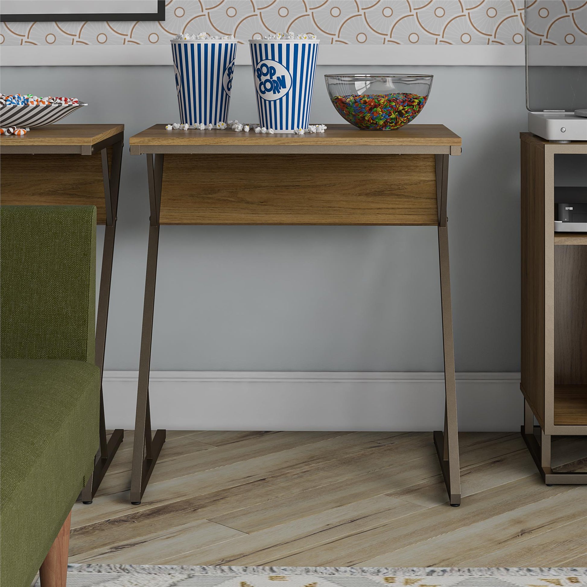Regal Accent Table/Laptop Desk, Walnut - Walnut