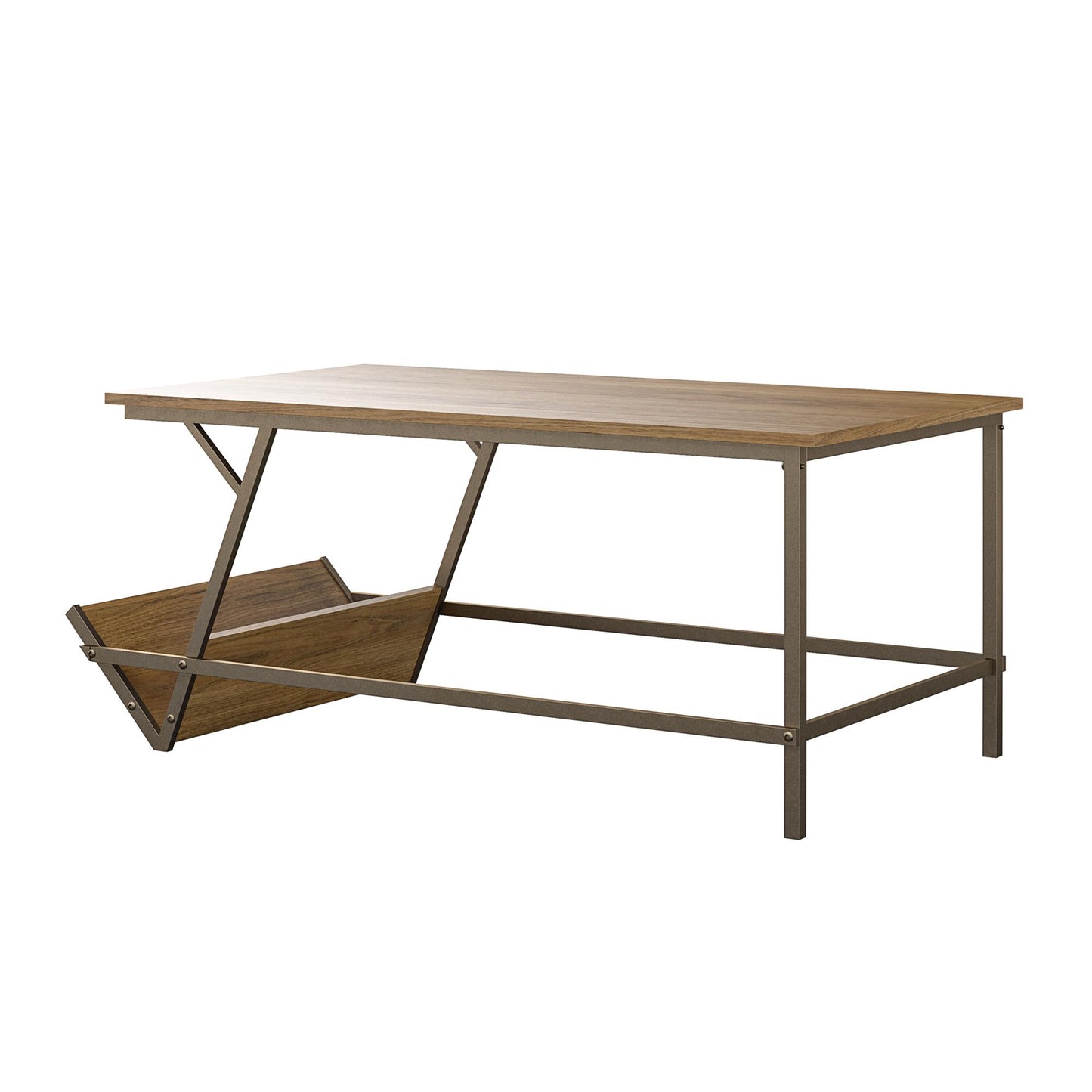 Regal Coffee Table, Walnut - Walnut