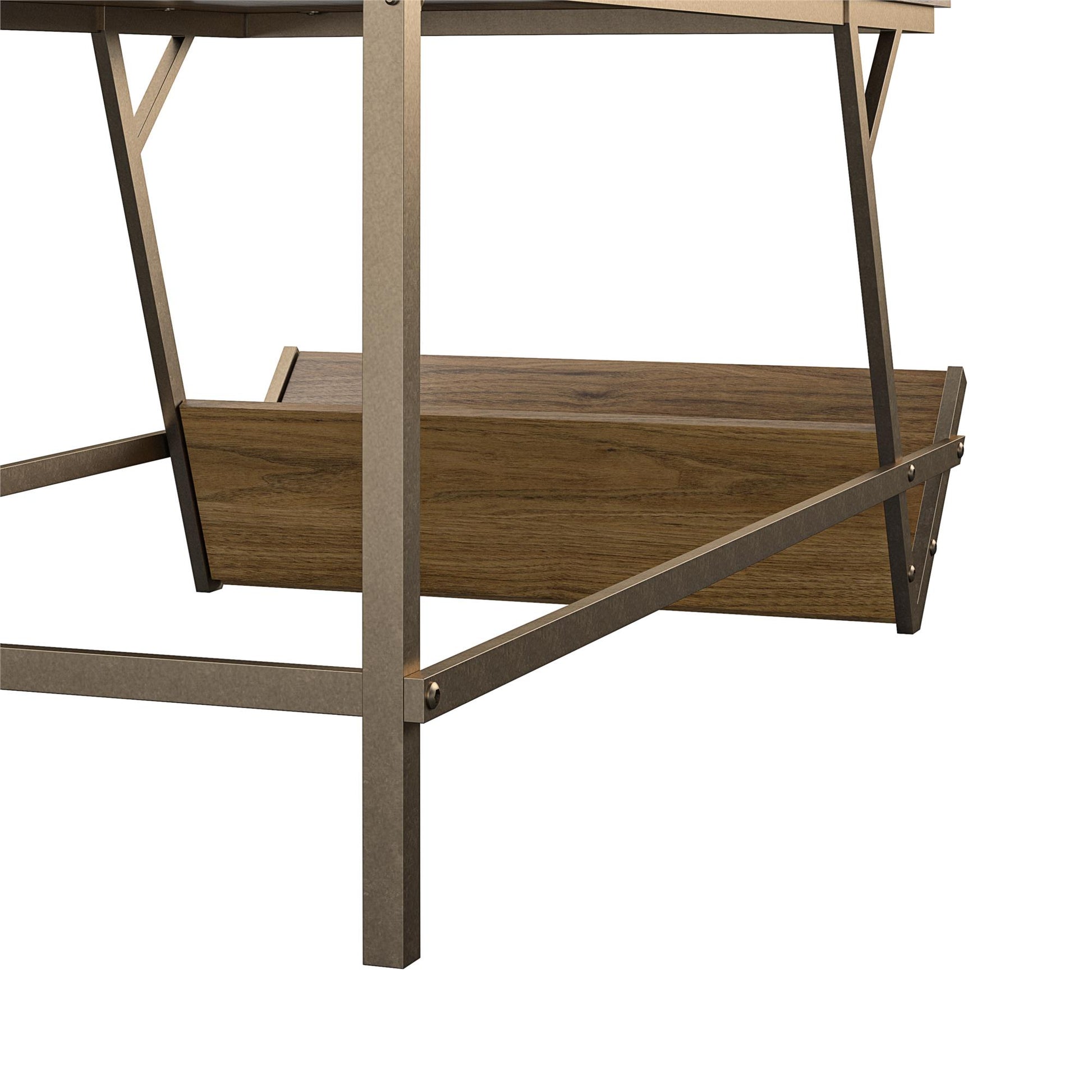 Regal Coffee Table, Walnut - Walnut