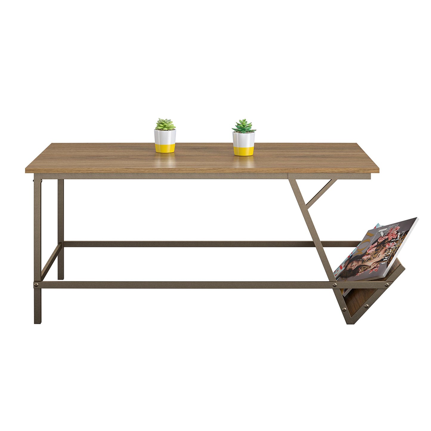 Regal Coffee Table, Walnut - Walnut
