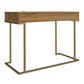 Olten Computer Desk with 2 Drawers and Wireless Charging Spot - Walnut