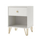 Finley Nightstand, White - White