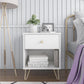Finley Nightstand, White - White