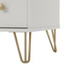 Finley 4 Drawer Dresser, White - White