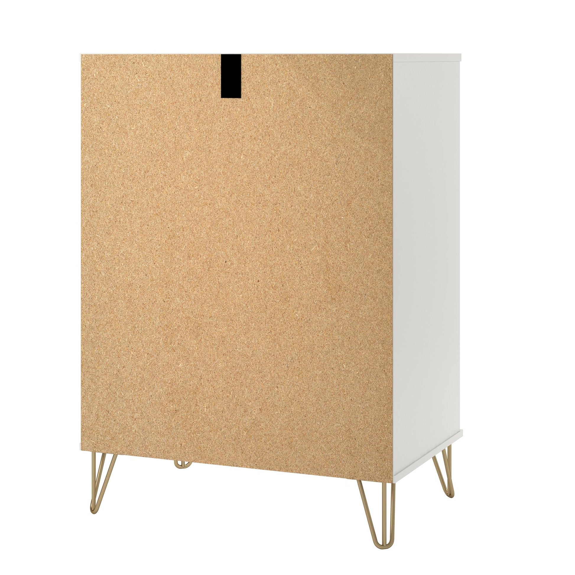 Finley 4 Drawer Dresser, White - White