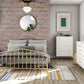 Finley 4 Drawer Dresser, White - White