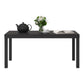 Parsons Hollow Core Coffee Table with Large Top - Espresso