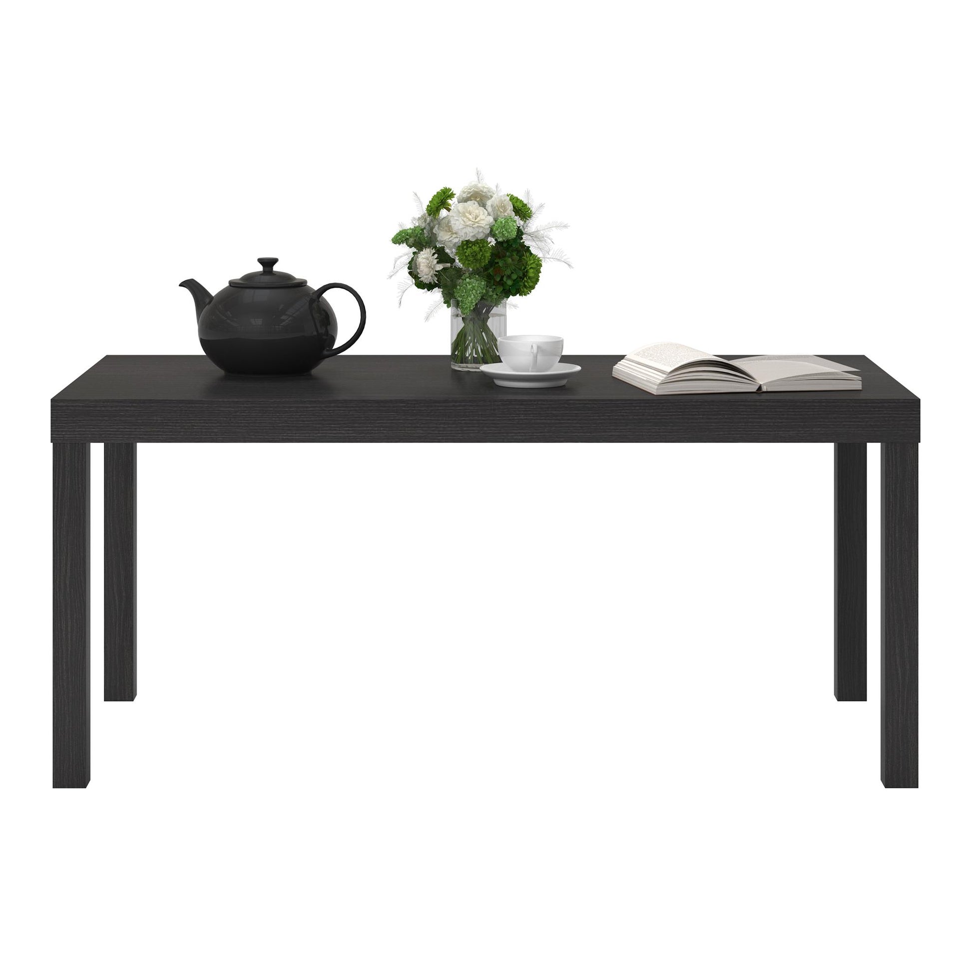 Parsons Hollow Core Coffee Table with Large Top - Espresso