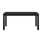 Parsons Hollow Core Coffee Table with Large Top - Black Oak
