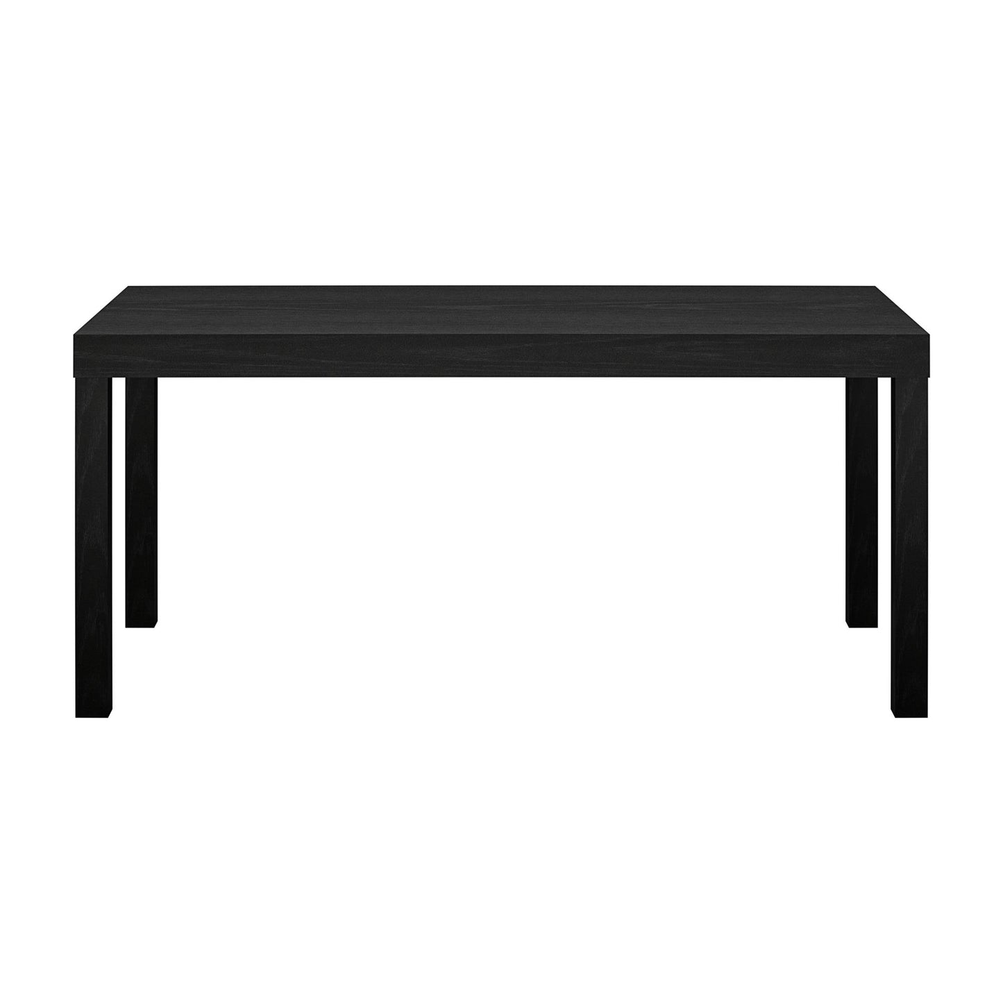 Parsons Hollow Core Coffee Table with Large Top - Black Oak