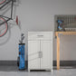 Callahan 24 Inch 1 Drawer and 2 Door Base Storage Cabinet - White